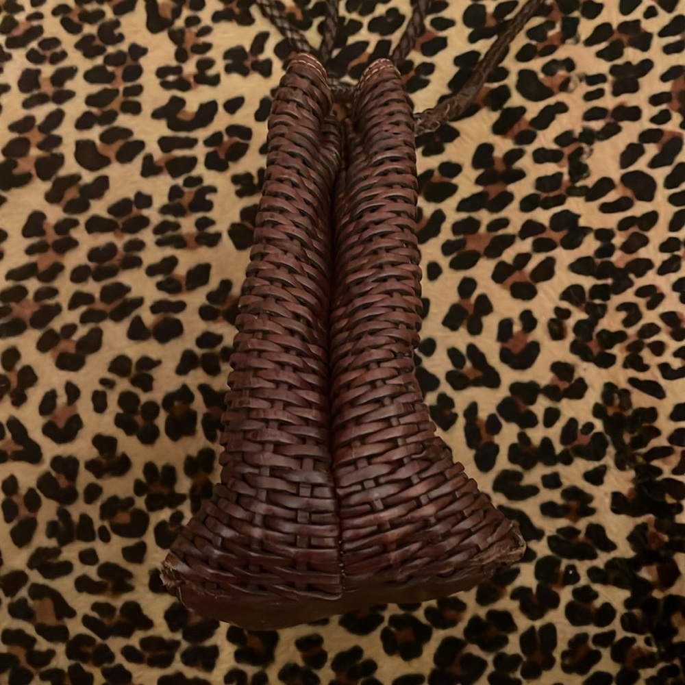 Cee Klein Woven Leather Crossbody Bag - Picture 5 of 13